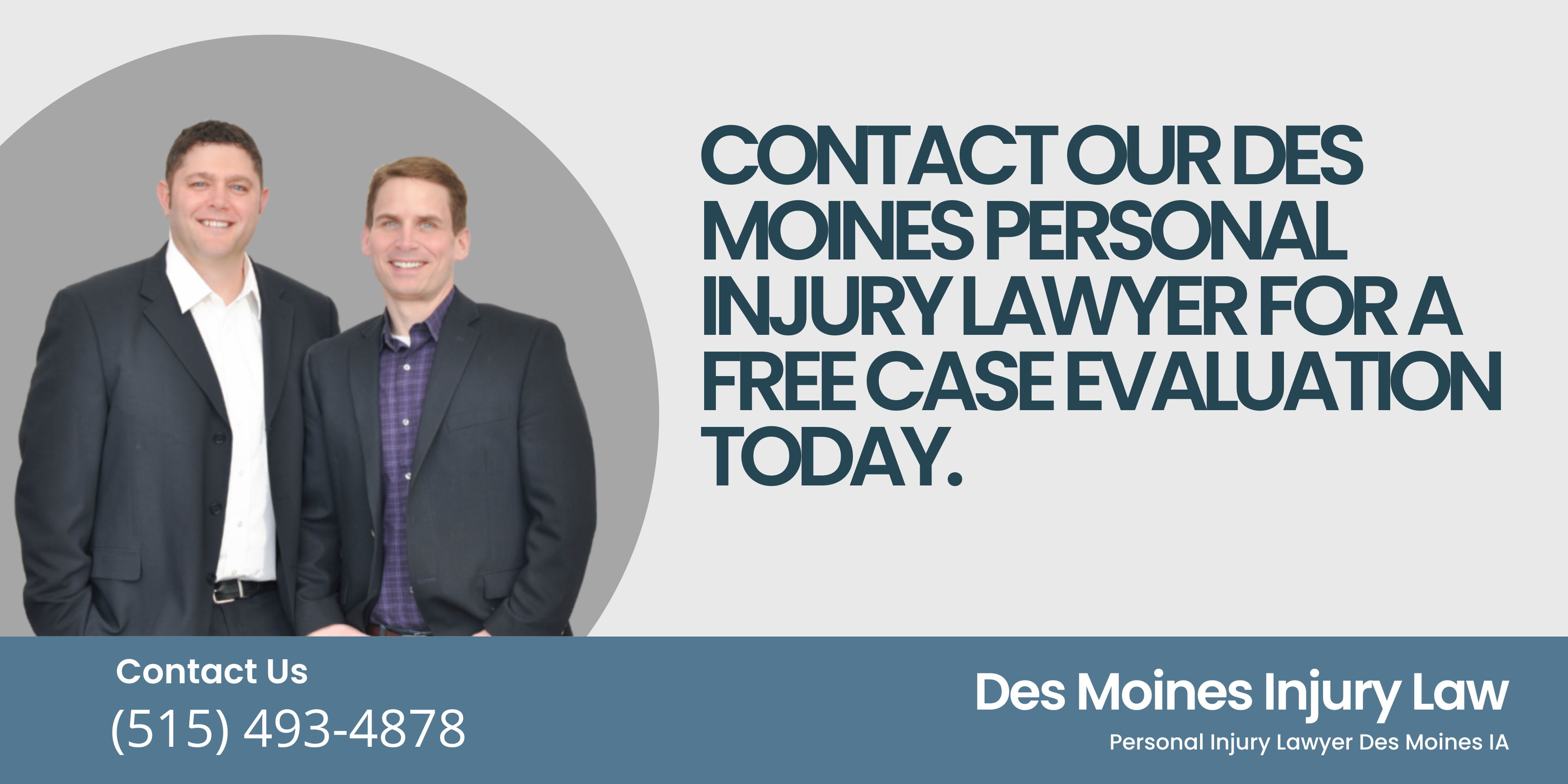 Contact our Des Moines Personal Injury Lawyer