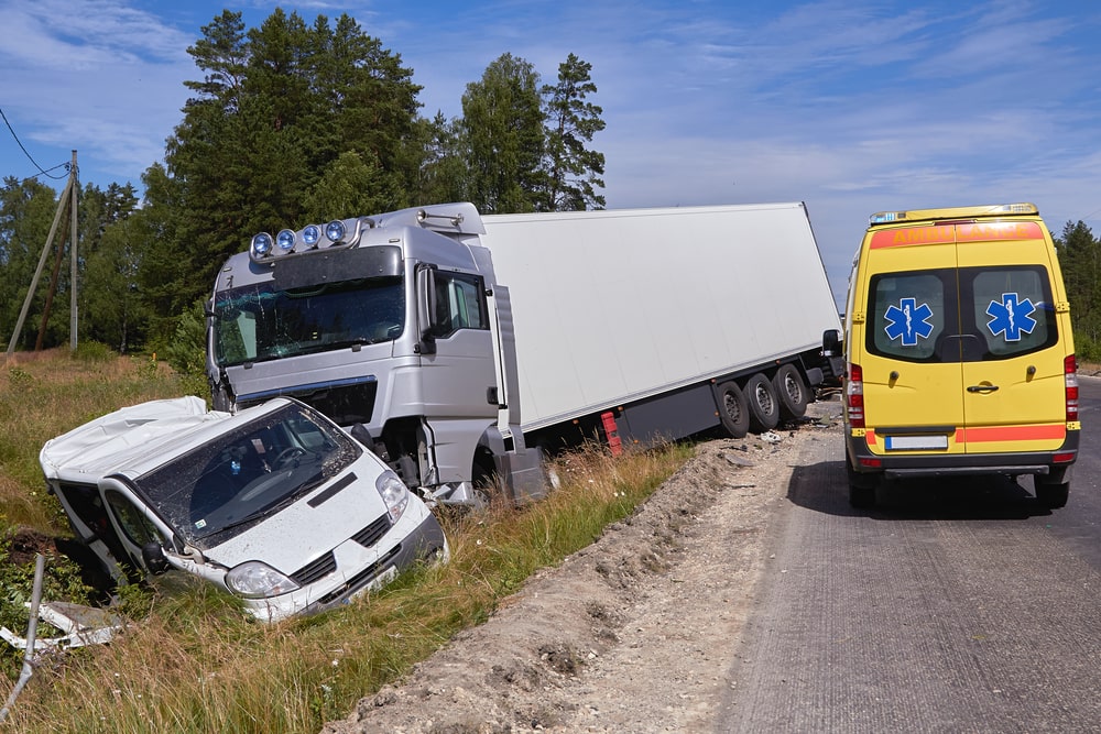 Daycare Van And Semi Truck Accident In Des Moines, IA